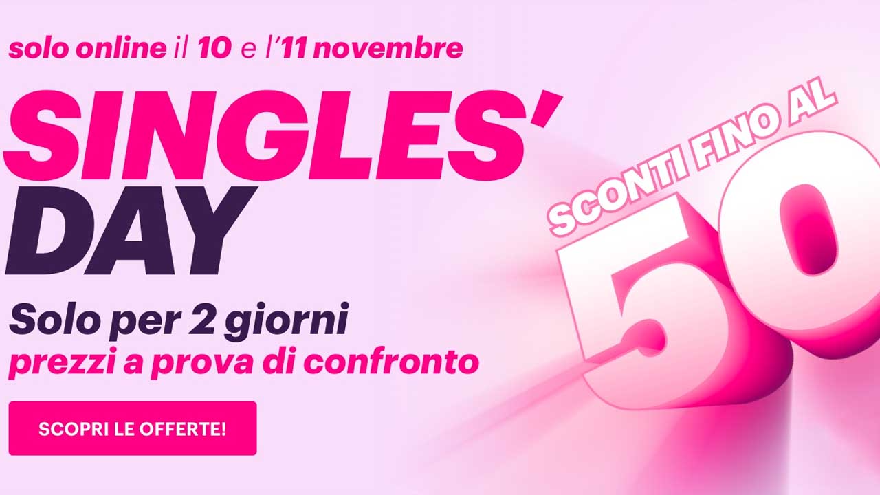 Il Singles Day Di Comet Offre Sconti Fino Al 50% Solo Per Due Giorni ...